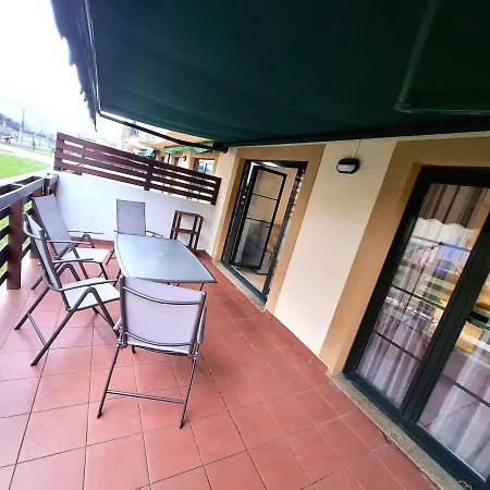 Playa Catedrales & Terraza & Piscina *
